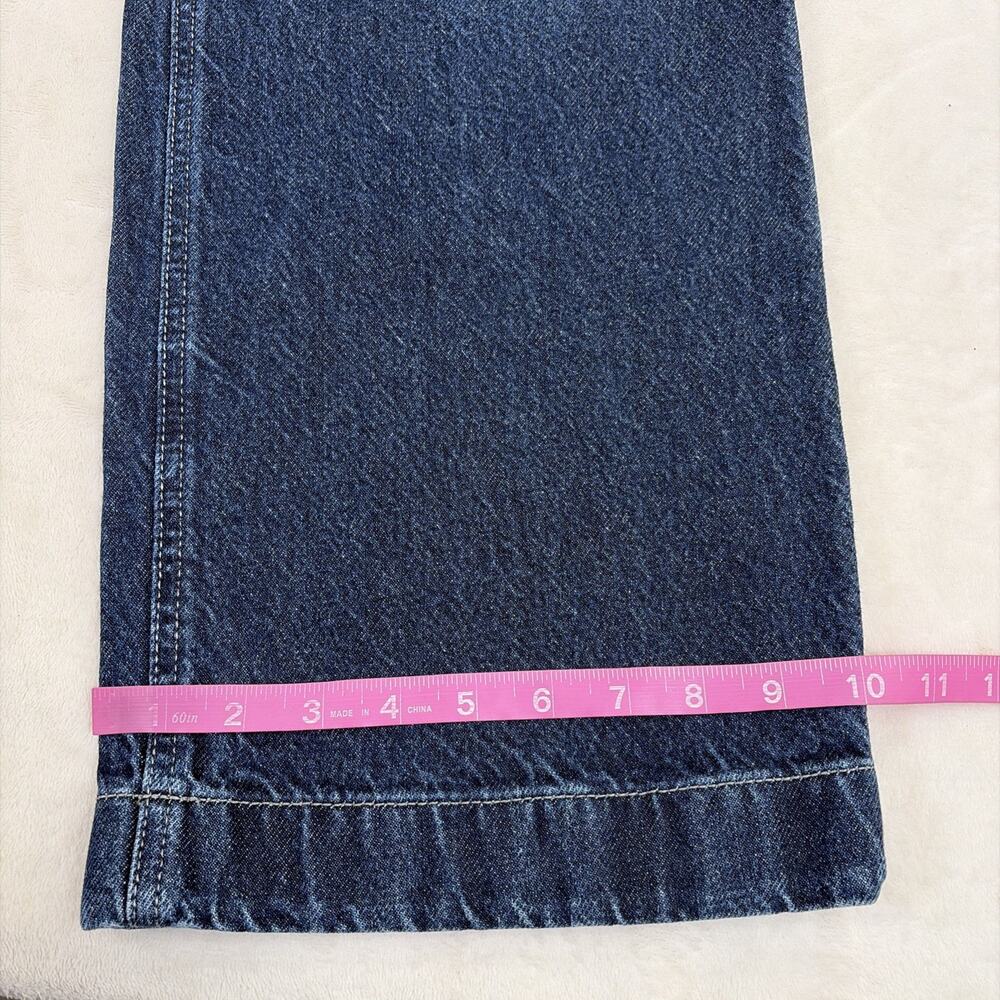KanCan KC8723D Women's Size 3/25 Dark Wash High Rise Flare Leg Side Zip Jeans - Picture 11 of 14